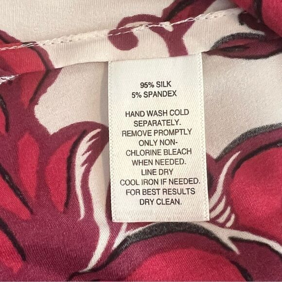 White House Black Market Silk Animal Print Halter Top 10 - Picture 10 of 11